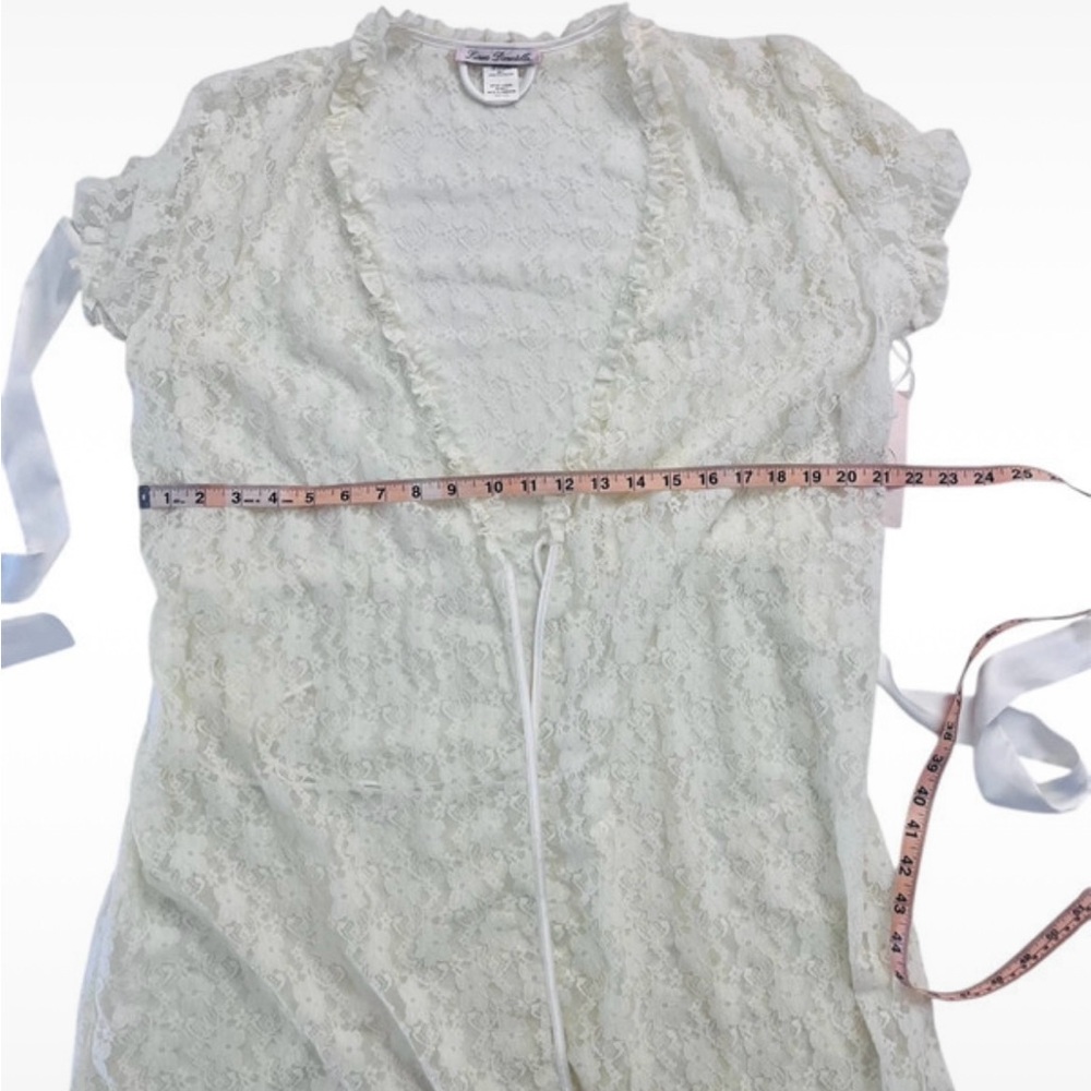 NWT Linea Donatella Lace Robe - Picture 12 of 13